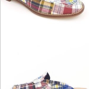 New Sperry Seaport Fina Madras Mules